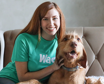 Wag! Guarantee - Pet caregiver with dog